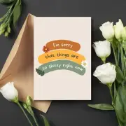 Funny Sympathy Card for Loved One Light Hearted