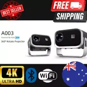 BRAND NEW MINI Projector WIFI Portable Home Theater Cinema Smart TV Sync 4k A003