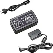 Glorich ACK-E18 AC Power Adapter DR-E18 DC Coupler Dummy Battery Power Supply Kit for Canon EOS Rebel SL2 SL3 T6i T6s T7i T8i 77D RP 200D 750D 760D 800D 850D DSLR Cameras with Fully-decoded Smart Chip