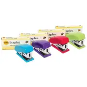MARBIG Stapler & Staples Mini 26/6 1000Bx Mini + 26/6X1000 Staples 975428 NEW