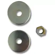 Power-Trim Edger Steel Blade Washer (2Pack) & Shaft Nut Gen. Part# 308P & 305