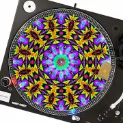Groove Sonic Slipmat Turntable 12" for DJ Vinyl LP Audiophile