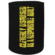 Alcohol Stubby Holder - Cleverly Disguised - Funny Novelty Birthday Gift Joke Beer Can Bottle