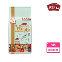 在飛比找momo購物網優惠-【Mobby 莫比】無穀愛貓配方鹿肉鮭魚 3kg(貓飼料)