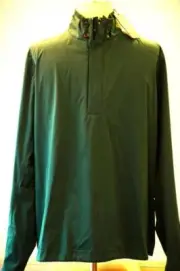 POLO GOLF by RALPH LAUREN 1/4 ZIP PULLOVER WINDBREAKER Size Large GREEN NWT $145