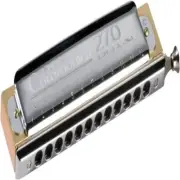 HOHNER Chromonica 270 Deluxe C Harmonica silver