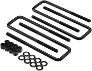 Supreme Suspensions - 4X Heavy-Duty Square Bend U-Bolts for Lifted Applications => 10" Long x 2.5" Wide x 9/16" Threads - Can Cooler Included with Purchase