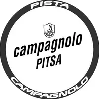 在飛比找樂天市場購物網優惠-campagnolo pista輪組貼紙死飛單車碳刀圈輪圈反