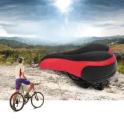 Bike Saddle Thickened Wide Bum Shock Absorb Comfortable Dual Spring Design