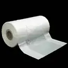 (6 Rolls) Clear Produce Roll Bags Heavy Duty Gusset Freezer Plastic Bags