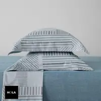在飛比找momo購物網優惠-【HOLA】寇特純棉床包枕套三件組雙人