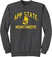 Sport Your Gear NCAA Distressed Retro Logo Pullover Crewneck Sweatshirt