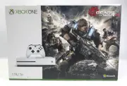 NEW SEALED Microsoft Xbox One S Gears of War 4 White 1TB Console 234-00033 US