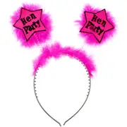 Hen Party Fluffy Headbopper Headband