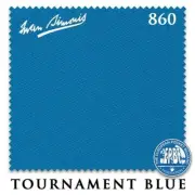Simonis 860 9ft Tournament Blue Pool Table Cloth - Authorized Dealer