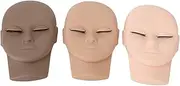 Lash Extension Mannequin Head Realistic 3D Effect Reusable Practice Set