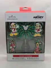 2024 Hallmark Disney Mickey & Friends Christmas Ornament Pack New