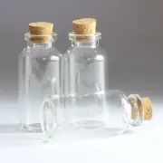 20ml Lots Borosilicate 27x58mm Glass bottles 10-50 pieces Vial Wholesale Clear