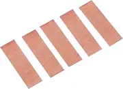 FUNOMOCYA Traditional Instrument Accessory 5pcs Cucurbit Flute Reed Brass Material Easy to Use