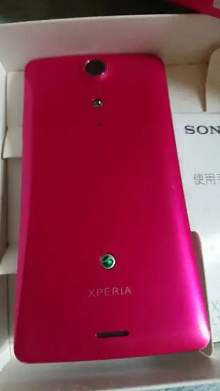 Sony TX 桃紅色 僅sim卡讀取故障