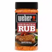 Weber 1150413 Sriracha BBQ Rub, 5.75 oz. - Quantity 1