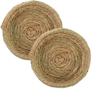 COLLBATH Pack Woven Bed Guinea Pig Nest Chinchilla Hamster Gerbil Rabbit Comfortable Animal Nest
