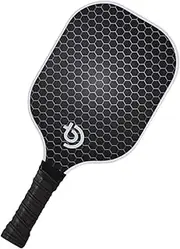 Pickle Ball Paddle Set | Carbon Fiber Pickle Ball Paddle with Bag Pickle Ball Racket,Pickle Ball Set Honeycomb Core Anti-Slip Outdoor Supplies for Sports