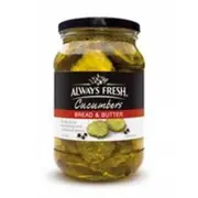 Always Fresh Bread & Butter Cucumbers 700g x 1