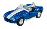 WELLY OLD TIMER 1965 SHELBY COBRA 427 S/C BLUE 1:34 DIE CAST MODEL NEW IN BOX
