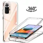 360° Case For Xiaomi Redmi Note 12 11 10 Pro Mi 12T Clear Screen Protector Cover