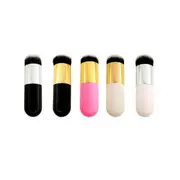 5 Pieces Chubby Pier Makeup Brush Multi Function Foundation Brushes