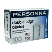PERSONNA Barber Comfort Coated Double Edge Razor Blades BP9020 | 100 Blades