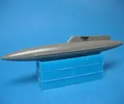 Hypersonic Models 1/48 Resin McDonnell 370gal F-4 Tanks for Academy (B/N)