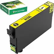 [TAAUS] 812XL Yellow Ink Cartridge Compatible Epson T812 XL Yellow for Workforce Pro WF-3820 WF-3825 WF-4830 WF-4835 WF-7830 WF-7840 WF-7845 Printer