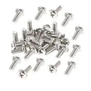 40 Pieces VESA Computer TV LCD Monitor Stand Bracket Mounting Screw M4x10mm