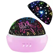Night Light for Kids,Unicorn Night Light Star Projector Gifts for Kids Toddlers,