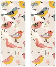 Hand Towels for Bathroom,Gym Towels for Working Out,Sports Towel,Animals Birds Colorful People,2-Pc