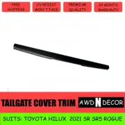 1 PCS TAILGATE RAIL GUARD CAP PROTECTOR COVER FOR TOYOTA HILUX 2021 SR SR5 ROGUE