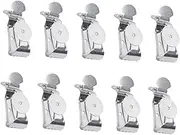 Cabilock 10pcs Curtain Tieback Clips Binding Clamp for Drapery Reliable Holdback Accessory for Home and Organization
