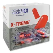 Howard Leight by Honeywell XTR1 Uncorded Earplugs - Orange (2000/CT) New