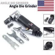 1/4 Inch 90° Pneumatic Air Grinder Set Polisher Clean For Angle Die Grinder Tool