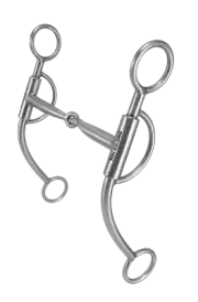 Tom Balding Baseline Long Shank Snaffle Western Bit