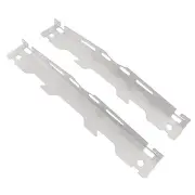 2PCS Toe Alignment Tool Plates Wheel Angle Measurement Locating Plate Silver