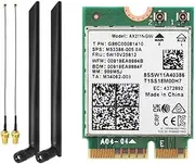 Byttlerom AX211NGW WiFi 6E Tri Band 2.4G/5G/6Ghz Wireless Network WiFi Card Bluetooth 5.3 AX211 M.2 CNVio WiFi Wireless Card