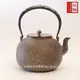 百年老鐵壺 大正時期 金壽堂造 巨丸形 鐵壺