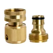 Outdoor Industry Home Tap Adapter Brass Thread Hose Pipe Adapter Fitting
