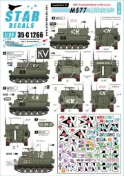 SRD35C1266 1:35 Star Decals - Israeli AFVs Part 12: M577 Mugaf