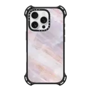 iPhone 16 Pro Bounce Case MagSafe Compatible Charoite Purple Marble Stone