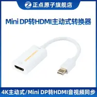 在飛比找樂天市場購物網優惠-正點原子Mini DP轉HDMI主動式轉換器 轉接線