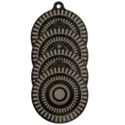 4pcs Induction Cooker Insulation Pad Cooktop Protector Mat Potholder1346